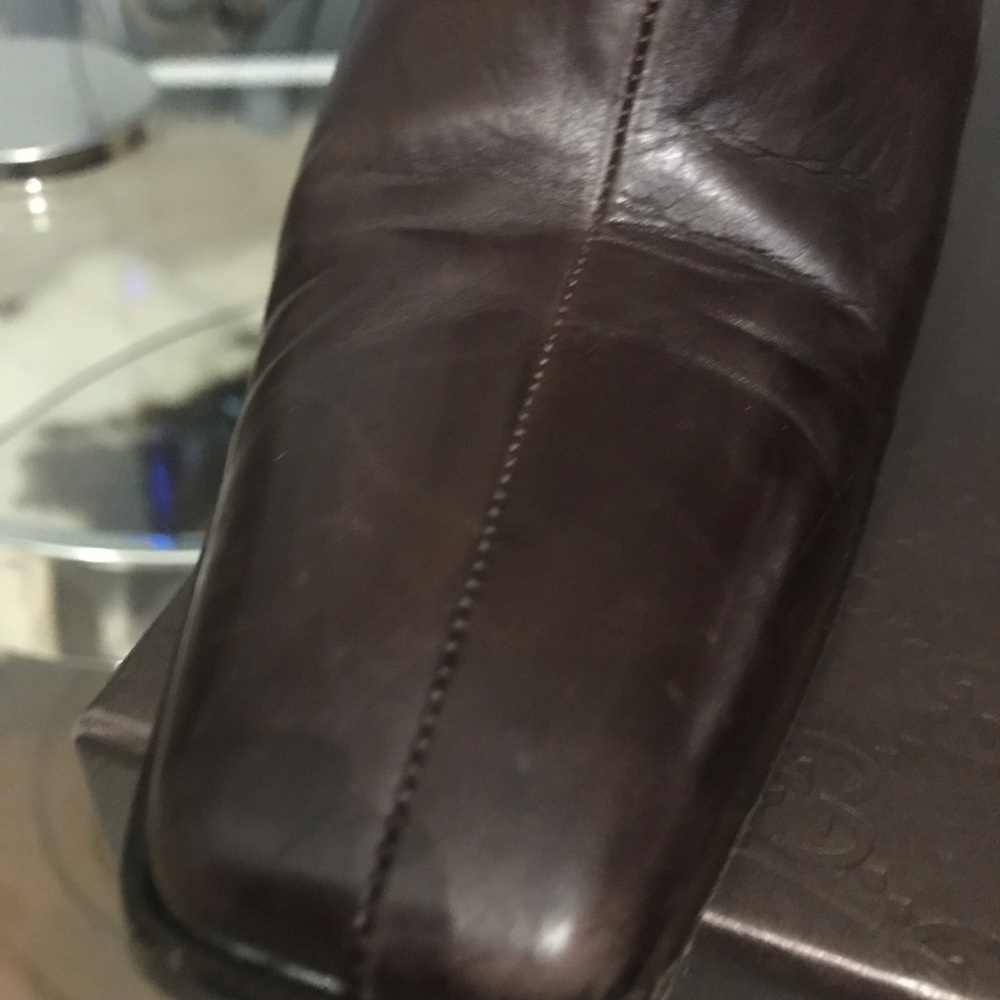 Authentic Gucci Auth Brown Bootie 9.5
